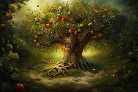 The Garden of Eden: A Silent Symphony of Desire and Forbidden Fruit!